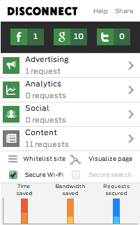 حافظ علي خصوصيتك أثناء التصفح مع إضافة Disconnect 2 2