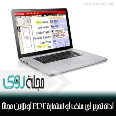 اكتب في أي ملف أو استمارة PDF أونلاين مجاناً 4