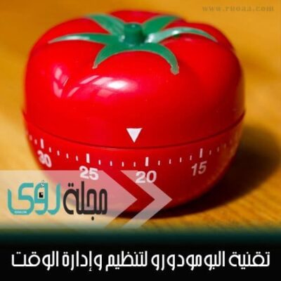 تقنية البومودورو لتنظيم وإدارة الوقت Pomodoro Technique - بقلم: تامر الملاح 4